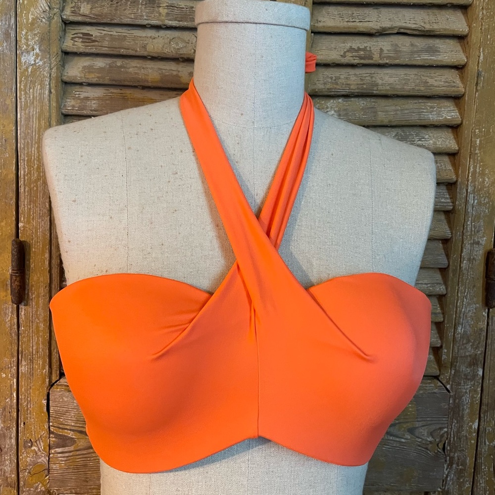 VENUS Strapless/Halter Convertible Bandeau Bathing Suit Top Women’s Size D 🧡